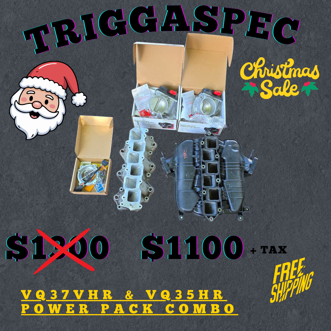 VQ37VHR & VQ35HR Power Pack Combo (Ported Manifold + 76mm Throttle Body Kit) (Christmas Sale 2025)