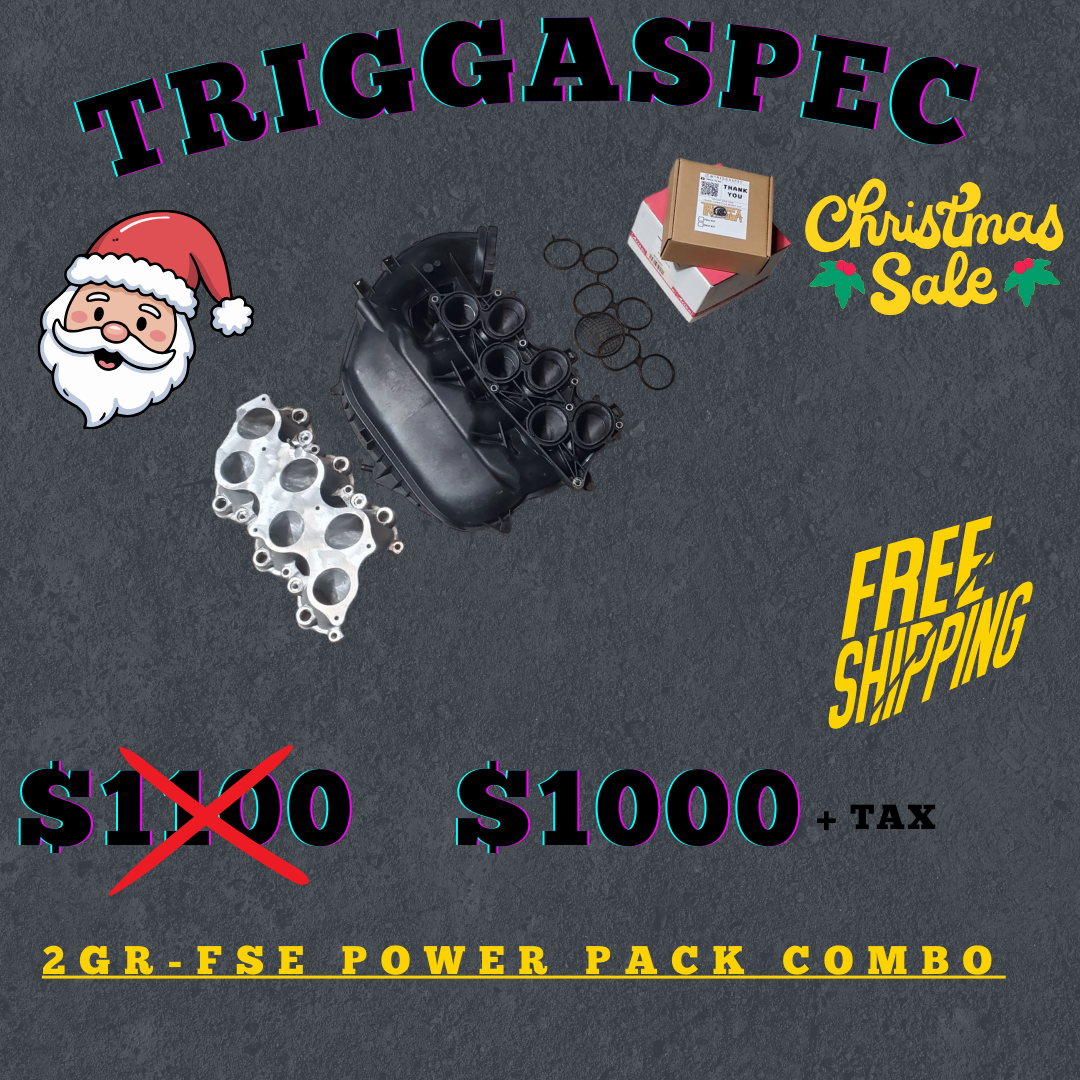 2GR-FSE Power Pack Combo (Ported Intake Manifold + 76mm Throttle Body Kit) (Christmas Sale 2025)