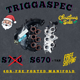 Lexus 4GR-FSE Ported Intake Manifold Set (Christmas Sale 2025)