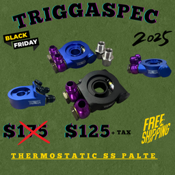 TriggaSpec Thermostatic Oil Sandwich plate (BLACK FRIDAY SALE 2025)