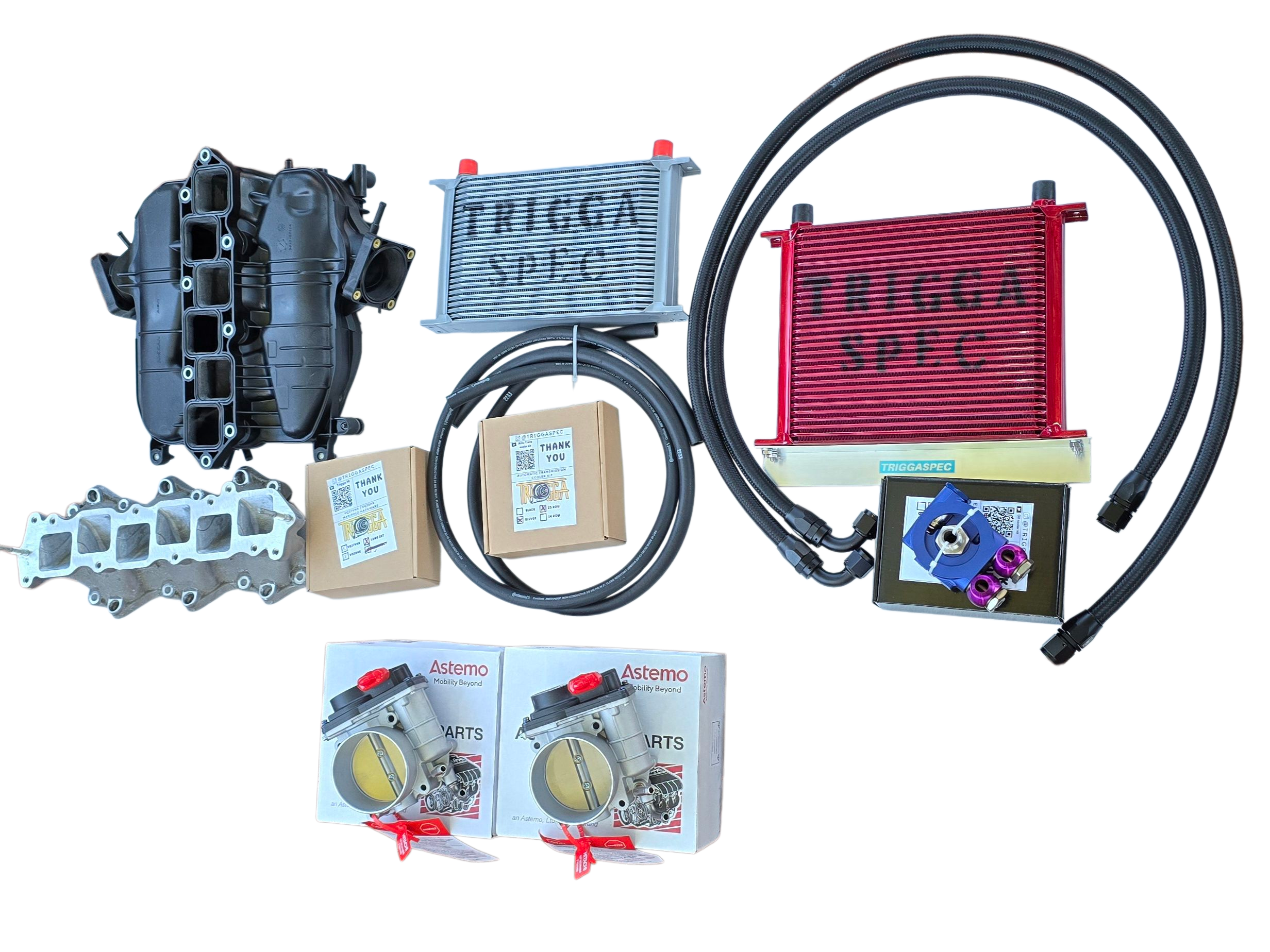 TriggaSpec (Ported Manifold + Ice Box + Catch can kit) [VQ37VHR & VQ35HR] [Z, G, Q, M37] (BLACK FRIDAY SALE 2025)