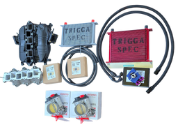 TriggaSpec VQ Power Pack + Ice Box Combo (Ported Manifold + 76mm TB Kit + Ice Box) [VQ37VHR & VQ35HR] [Z, G, Q, M37]