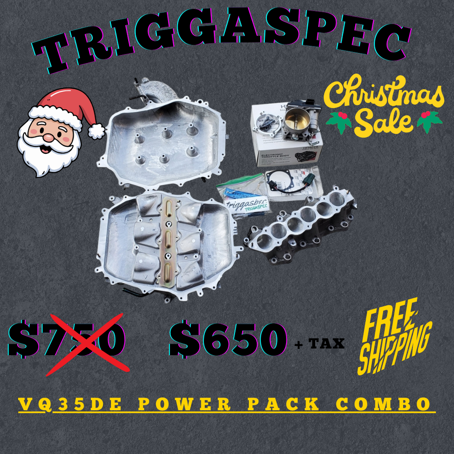 VQ35DE Power Pack Combo (Ported Manifold + 76mm Throttle Body Kit) (Christmas Sale 2025)