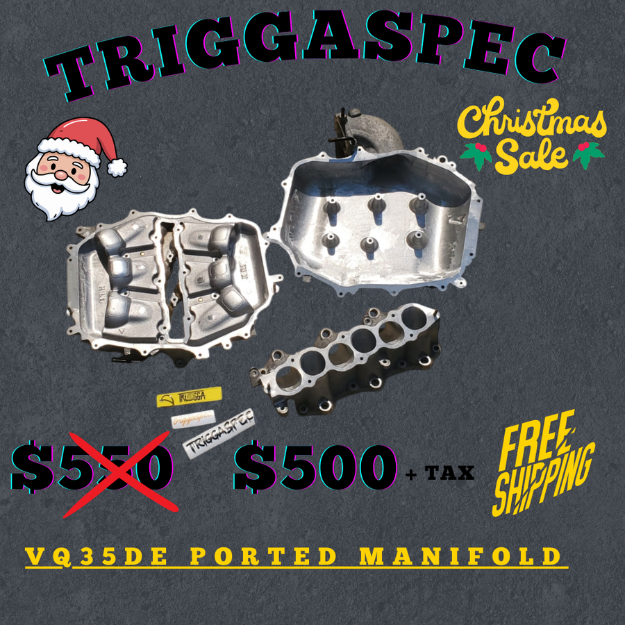 VQ35DE Ported Manifold Set (Christmas Sale 2025)