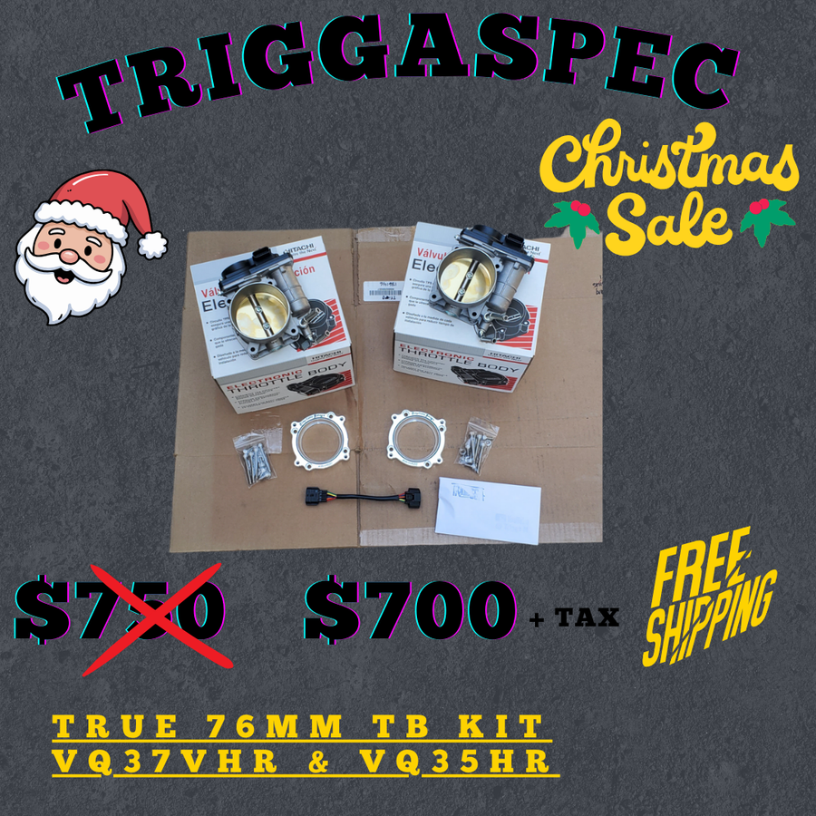 76mm Throttle Body Kit - VQ37VHR | VQ35HR (Christmas SaleE 2025)