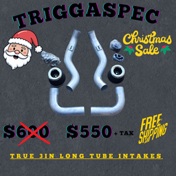 (VQ37VHR & VQ35HR) 3in Long Tube cold Air Intake ( Z, G, M37, Q Chassis ) (Christmas Sale2025)