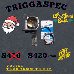 VQ35DE 76mm tb kit (350z, G35) (Christmas Sale 2025)