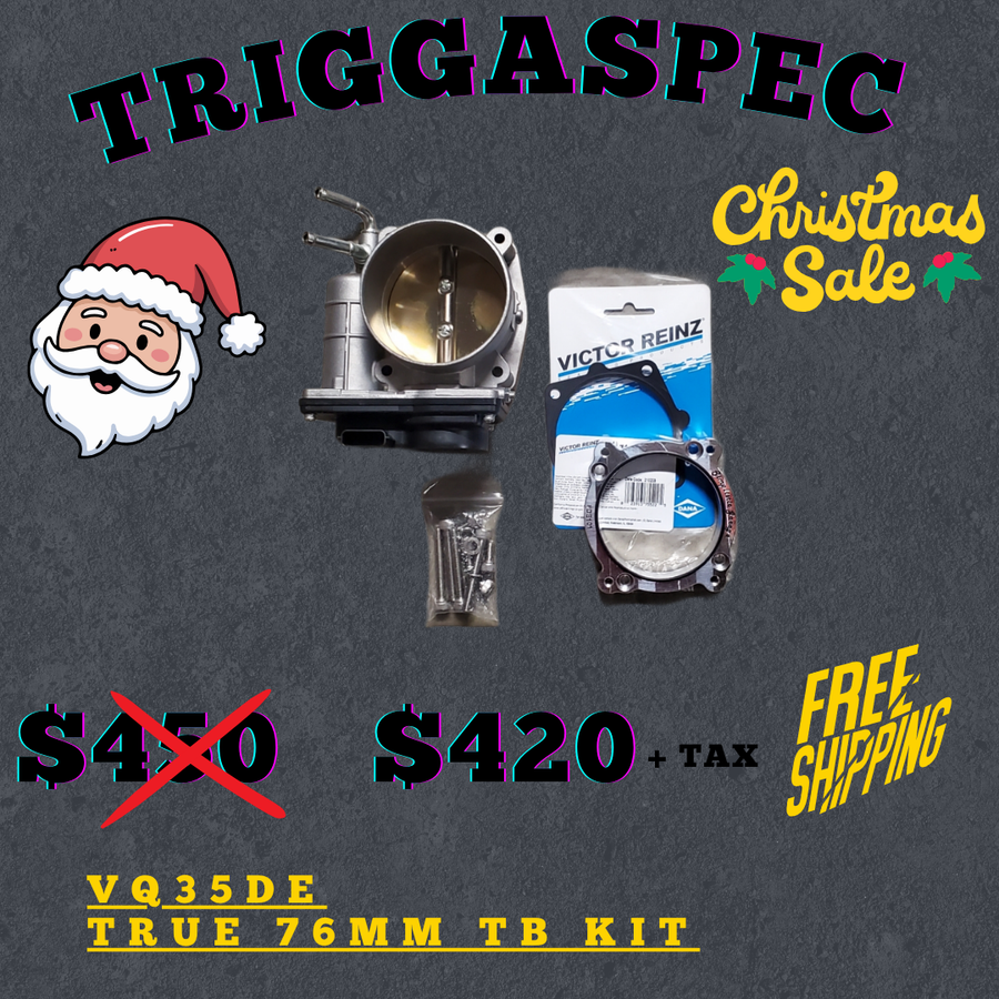VQ35DE 76mm tb kit (350z, G35) (Christmas Sale 2025)