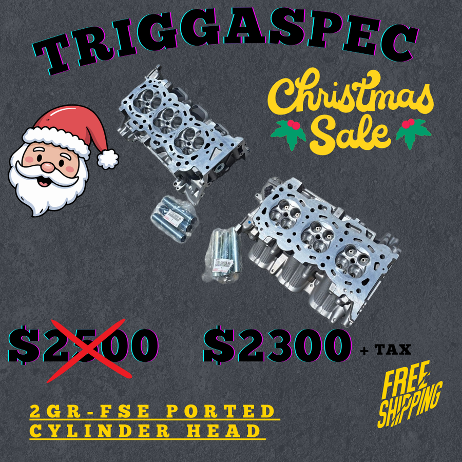 2GR-FSE Ported Cylinder head (Christmas Sale 2025)