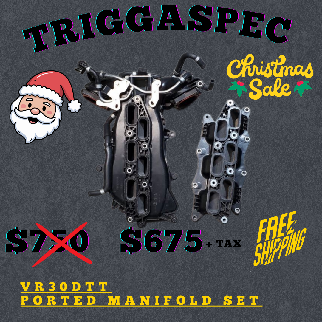 VR30DTT Ported Manifold Set (400z, Q60) (Christmas Sale 2025)