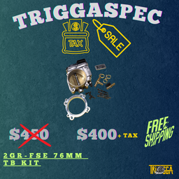 TriggaSpec LEXUS 2GR-FSE  76mm tb kit (TAX SALE)