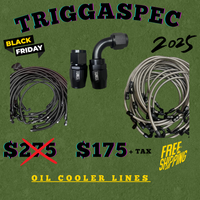 TriggaSpec OIL COOLER LINES (BLACK FRIDAY SALE 2025)