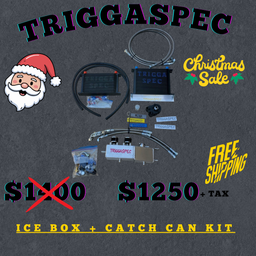 Catch Can + Ice box Combo ( oil cooler + transmission cooler kit ) [VQ35HR, VQ37VHR] [ Z,G,&,Q] (Christmas Sale 2025)