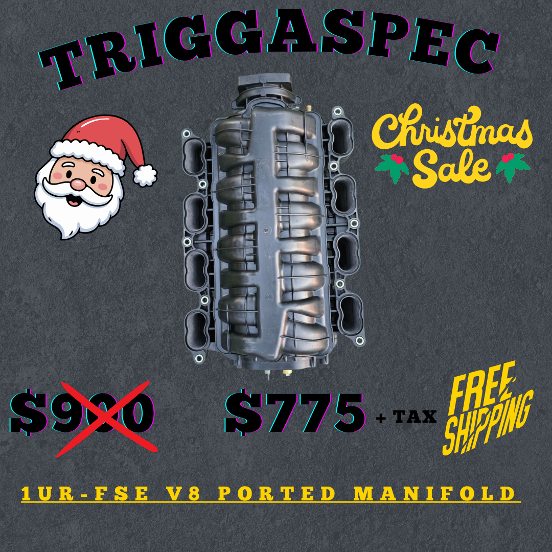 LEXUS 1UR-FSE Ported Manifold Set (Christmas Sale 2025)