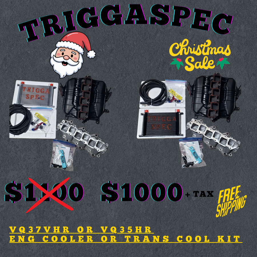 (Ported manifold + oil cooler or Trans cooler kit) (VQ37VHR & VQ35HR) (Christmas Sale 2025)