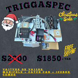 (Ported Manifold + Ice Box + Catch can kit) [VQ37VHR & VQ35HR] [Z, G, Q, M37] (Christmas Sale 2025)