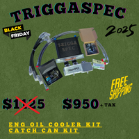 TriggaSpec (Catch can + Oil cooler kit) (VQ35HR, VQ37VHR) [Z,G,&,Q] (BLACK FRIDAY SALE 2025)