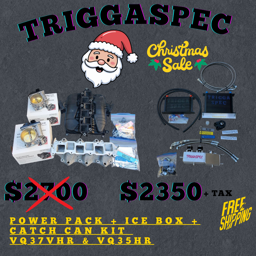 (Power pack + ice box + catch can kit) (VQ35HR, VQ37VHR) (Christmas Sale 2025)