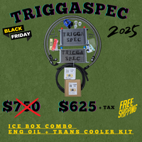 TriggaSpec ICE BOX Combo Kit (Engine Oil Cooler + Automatic Transmission Cooler)( BLACK FRIDAY SALE 2025)