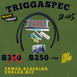 TriggaSpec Power Steering Cooler Kit (BLACK FRIDAY SALE 2025)