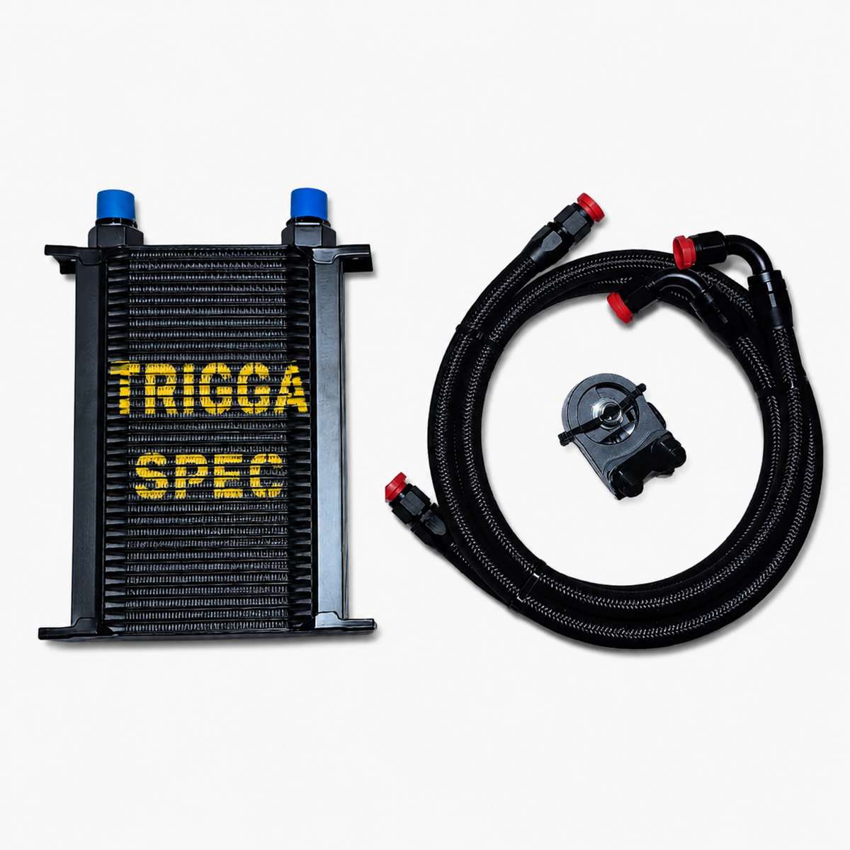Compact Engine Oil Cooler Kit — Q50 / Q60 / 400Z / Red Sport | VR30 | AWD/RWD