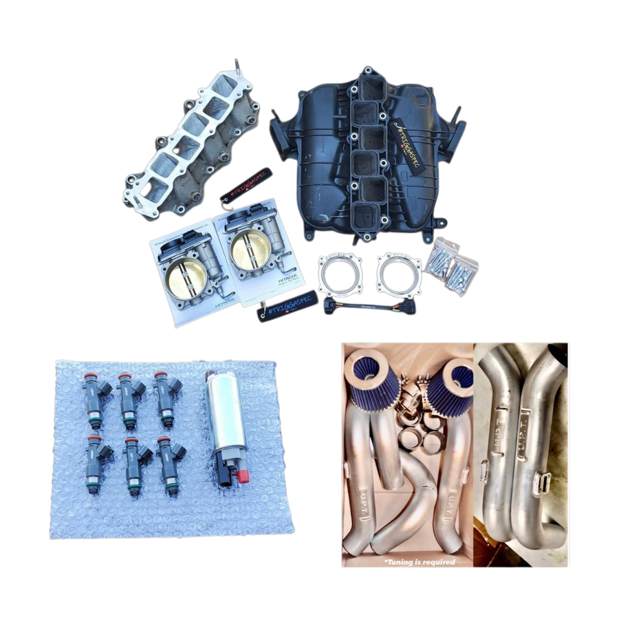 TriggaSpec VQ37VHR (Ported Manifold + 3in Intakes + E85 Kit + 76mm TB Kit) [Q , M37 Chassis]