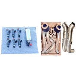 TRIGGASPEC 3in long tube cold air intakes + E85 (60cc & 1000cc) kits ( Q STYLE )