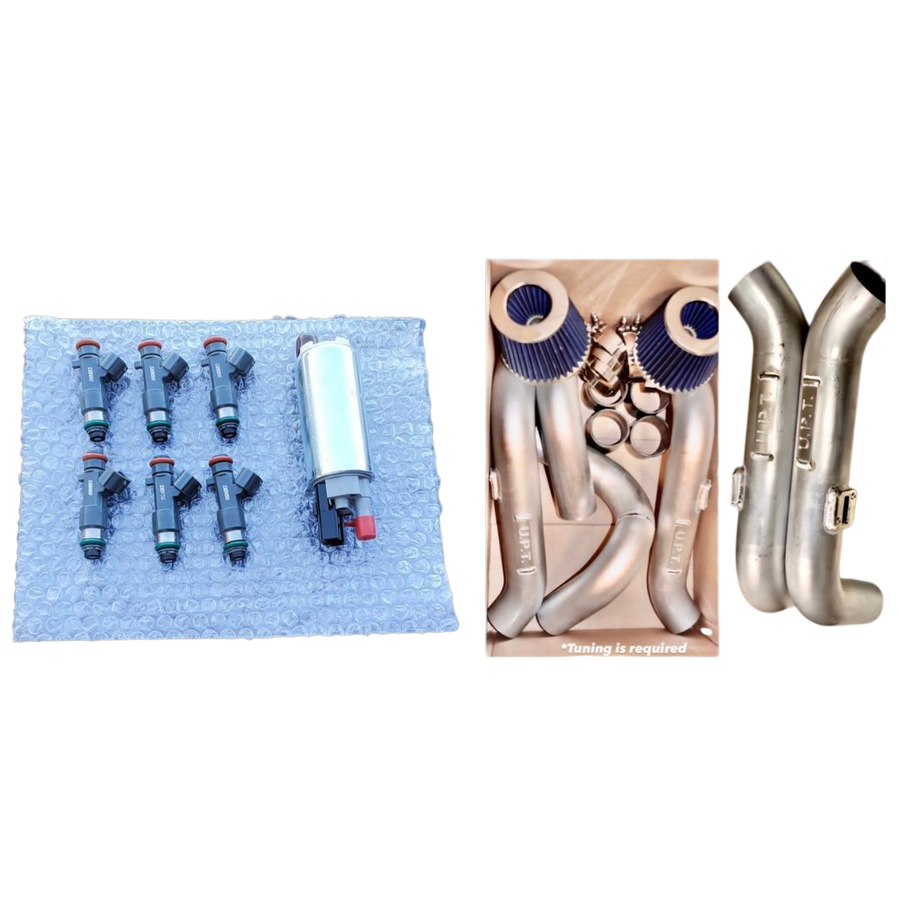 TRIGGASPEC 3in long tube cold air intakes + E85 (60cc & 1000cc) kits ( Q STYLE )