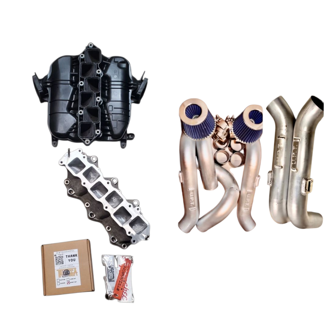 VQ37VHR Ported Manifold + 3in Long Tube Intakes (Q & M37 CHASSIS)