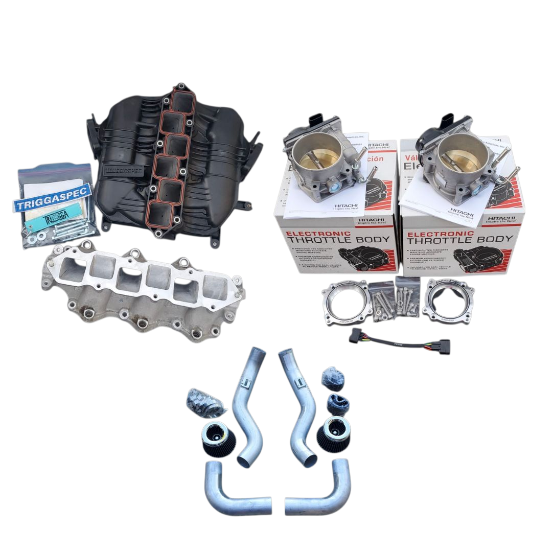 3-Inch Intakes, 76mm Throttle Body Kit & Ported Manifold | Z / G | VQ35HR