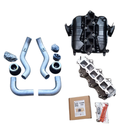 VQ37VHR Ported Manifold + 3in Long Tube Intakes (370z, G37)