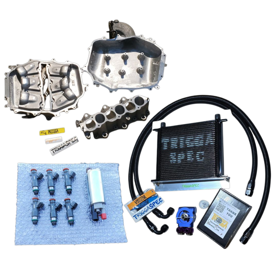 TriggaSpec VQ35DE (Ported Manifold + E85 Kit + Oil Cooler Kit) [350Z & G35]