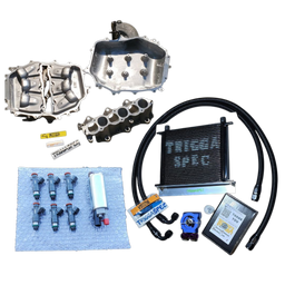 TriggaSpec VQ35DE (Ported Manifold + E85 Kit + Oil Cooler Kit) [350Z & G35]