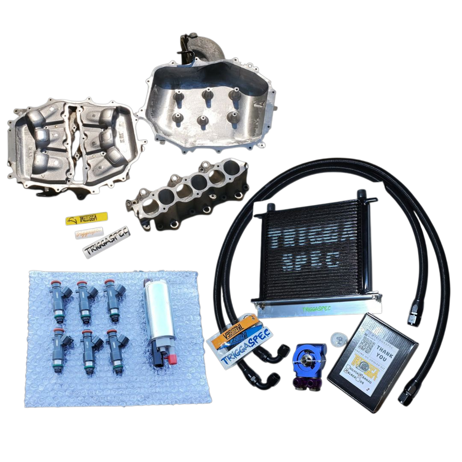 TriggaSpec VQ35DE (Ported Manifold + E85 Kit + Oil Cooler Kit) [350Z & G35]