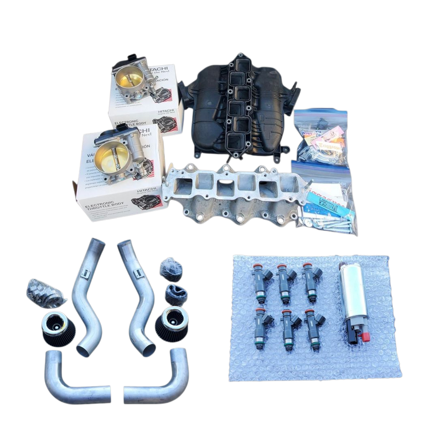 TriggaSpec VQ37VHR (Ported Manifold + 3in Intakes + E85 Kit + 76mm TB Kit) [Z , G Chassis]
