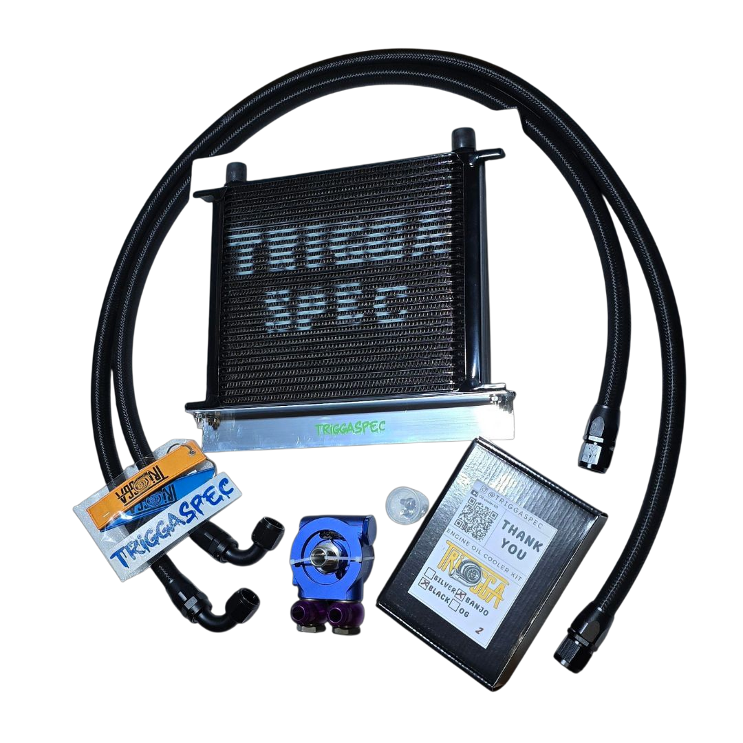 TriggaSpec Thermostatic Engine Oil Cooler Kit  (BLACK FRIDAY SALE 2025)