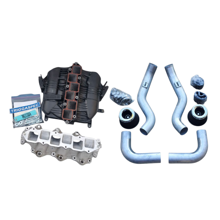 VQ35HR Ported Manifold + 3in Long tube intakes (350z ,G35)