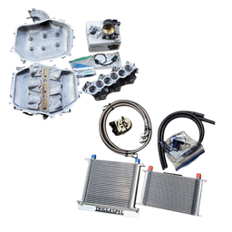 TriggaSpec VQ35DE Power Pack + Ice Box Combo (Ported Manifold + 76mm TB Kit + Ice Box Cooling System (ENG oil cooler + Trans Cooler Kit) ) [350Z & G35]