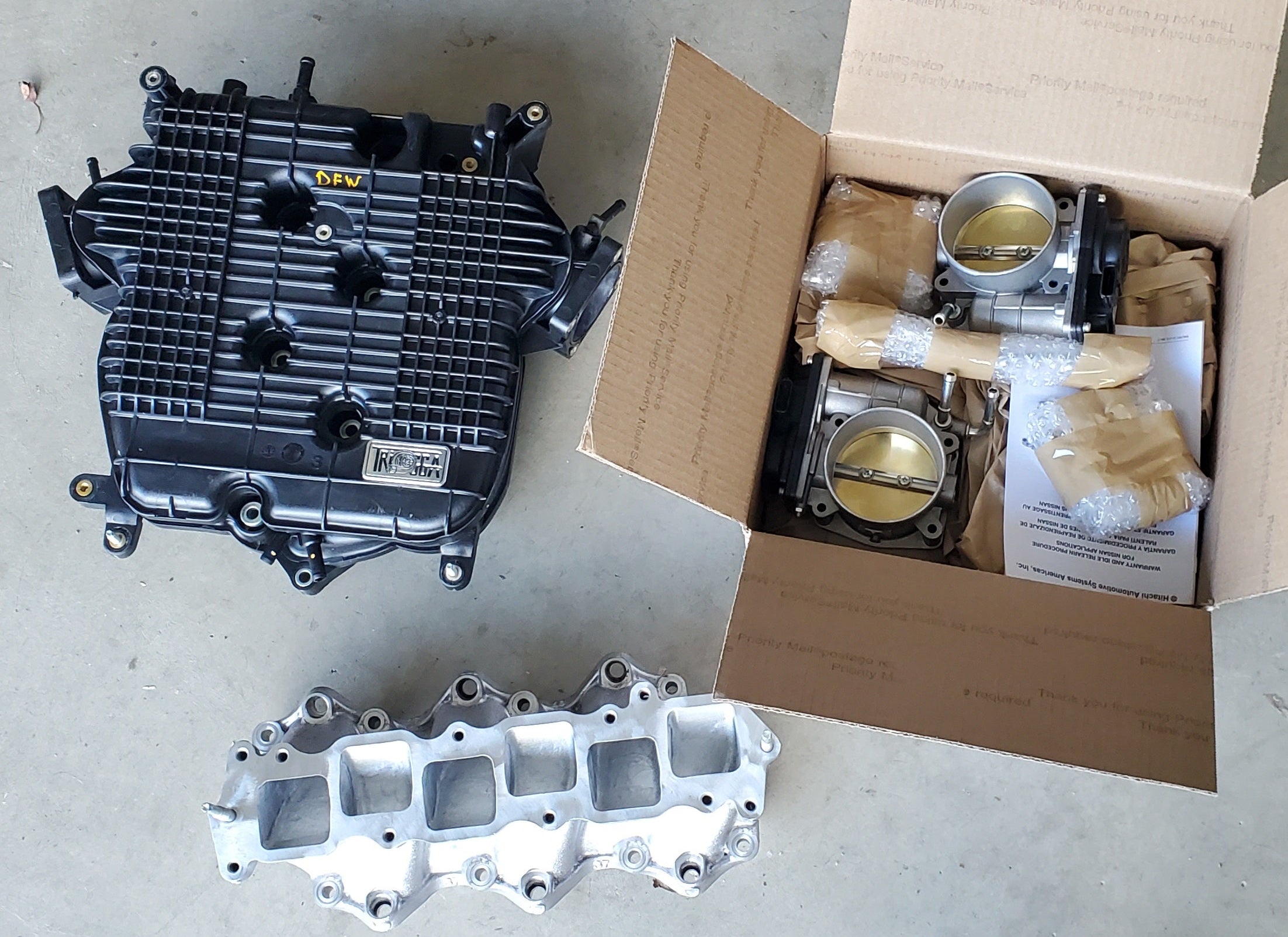 TriggaSpec Power Pack | Ported Manifold & 76mm Throttle Body Kit | 350Z / G35 | VQ35HR