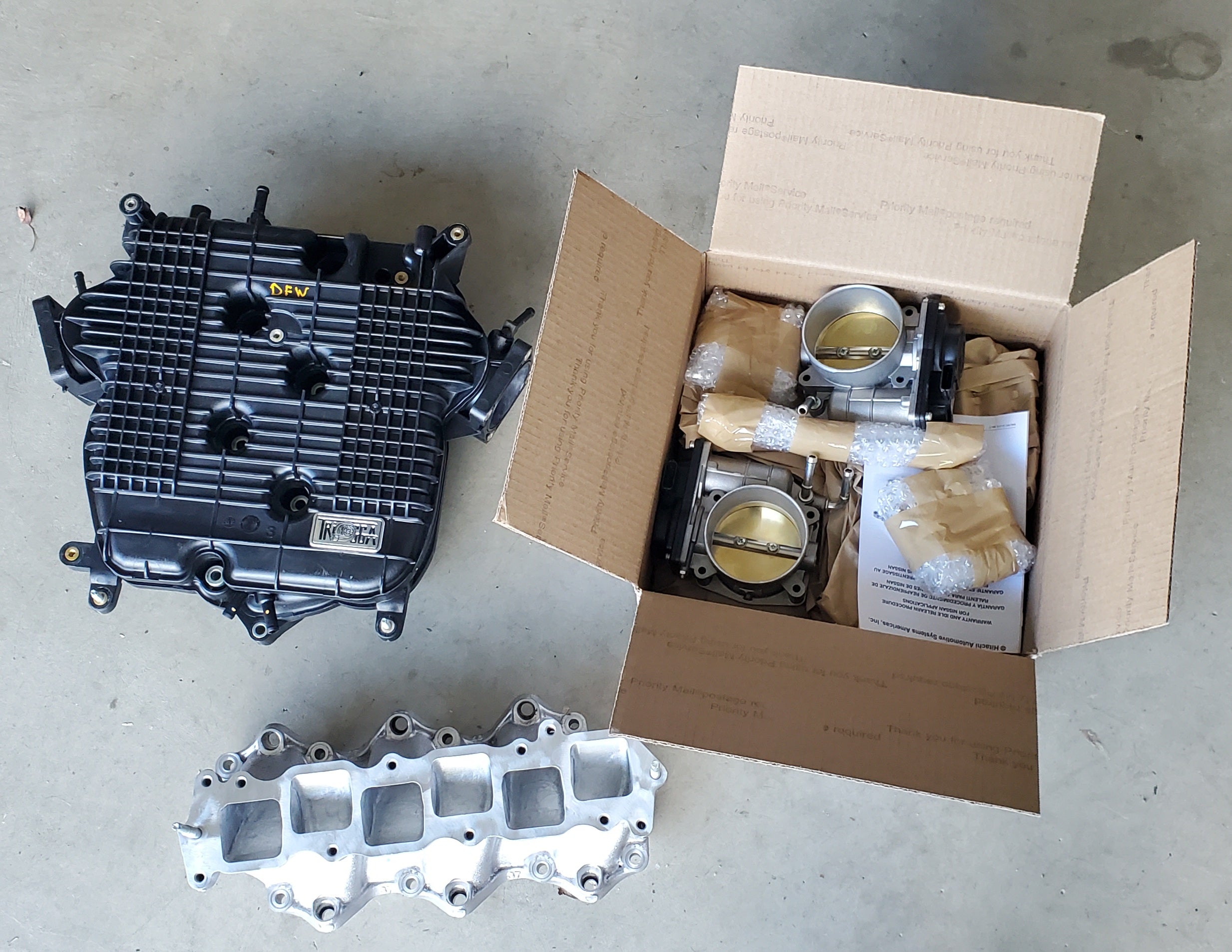 TriggaSpec VQ35HR Power Pack Combo (Ported Manifold + 76mm Throttle Body Kit) ( 350z, G35)