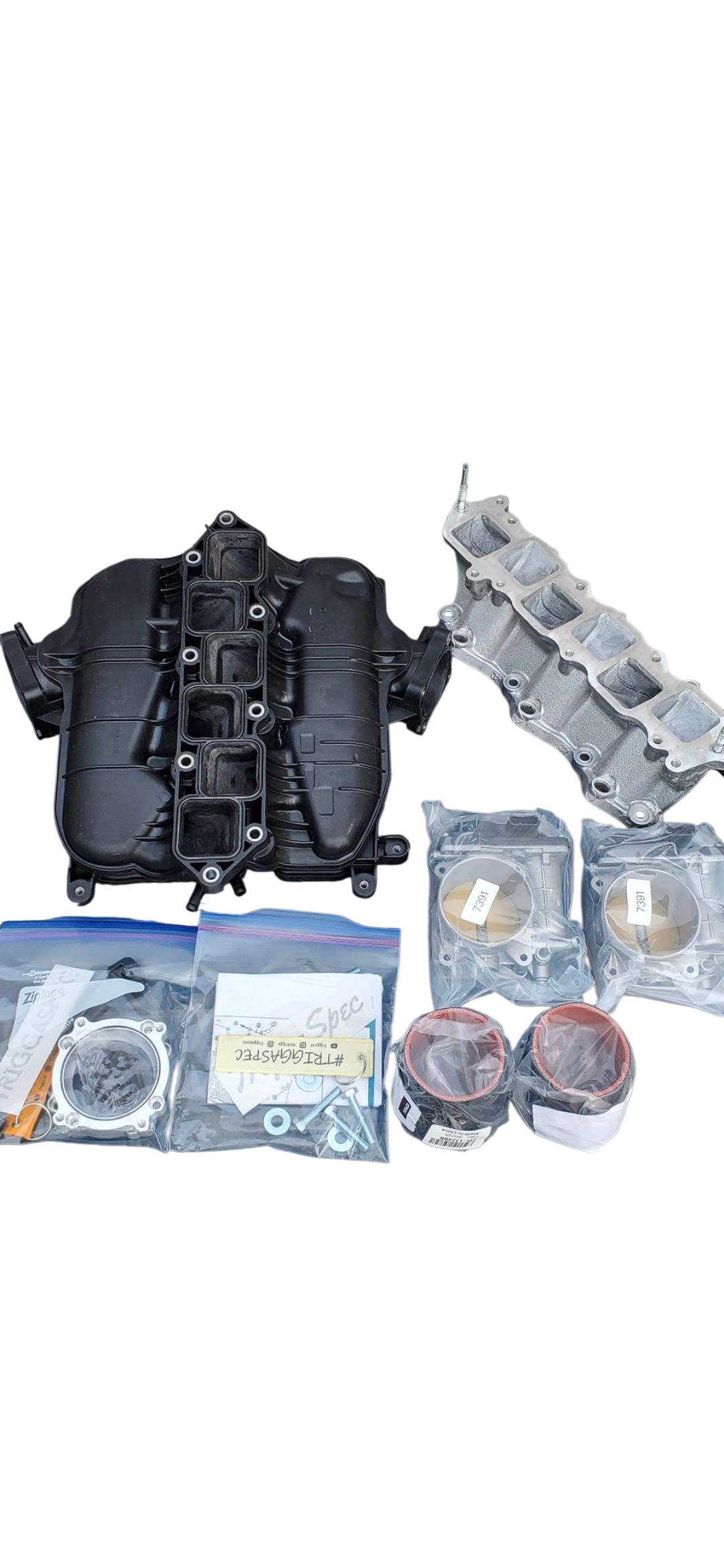 TriggaSpec VQ37VHR & VQ35HR Power Pack Combo (Ported Manifold + 76mm Throttle Body Kit) (BLACK FRIDAY SALE 2025)