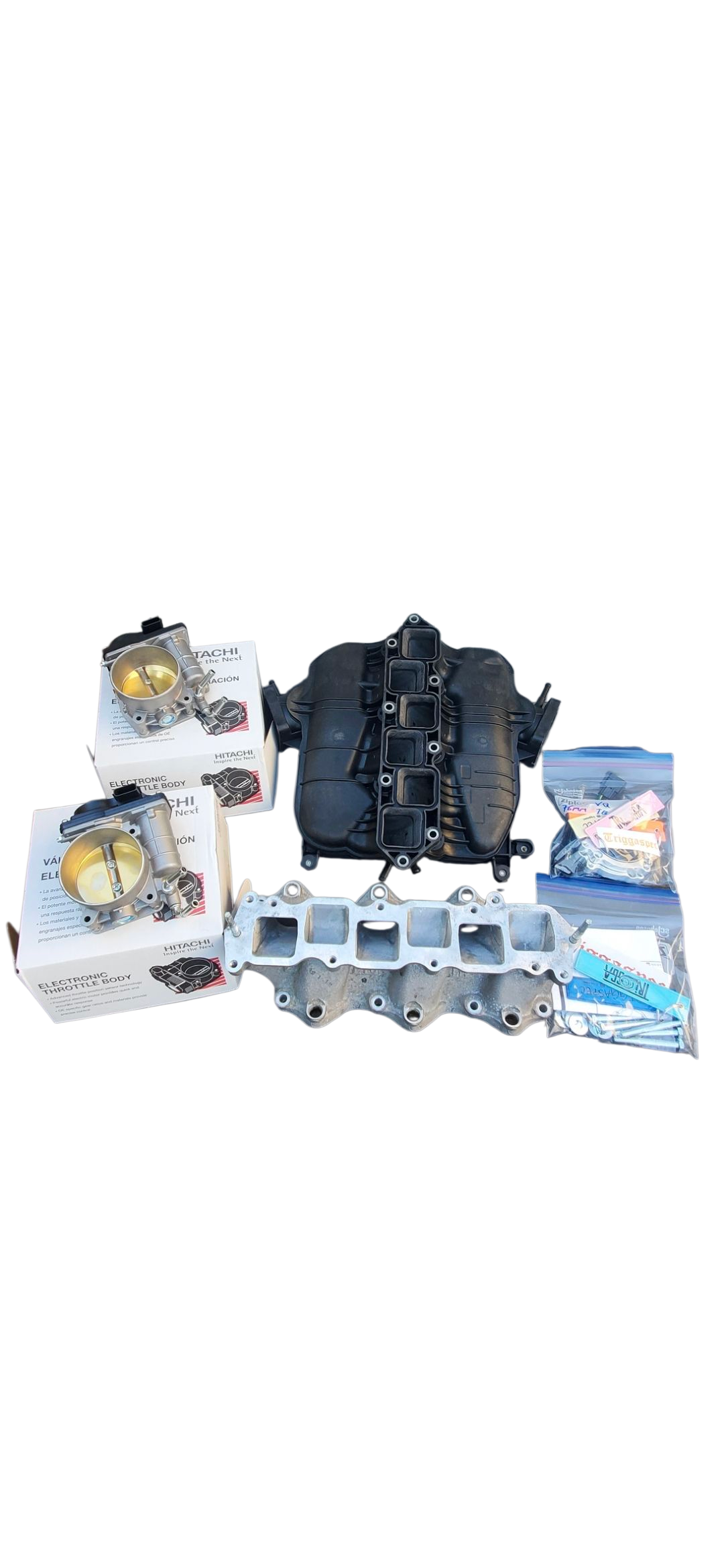 TriggaSpec VQ37VHR & VQ35HR Power Pack Combo (Ported Manifold + 76mm Throttle Body Kit) (BLACK FRIDAY SALE 2025)