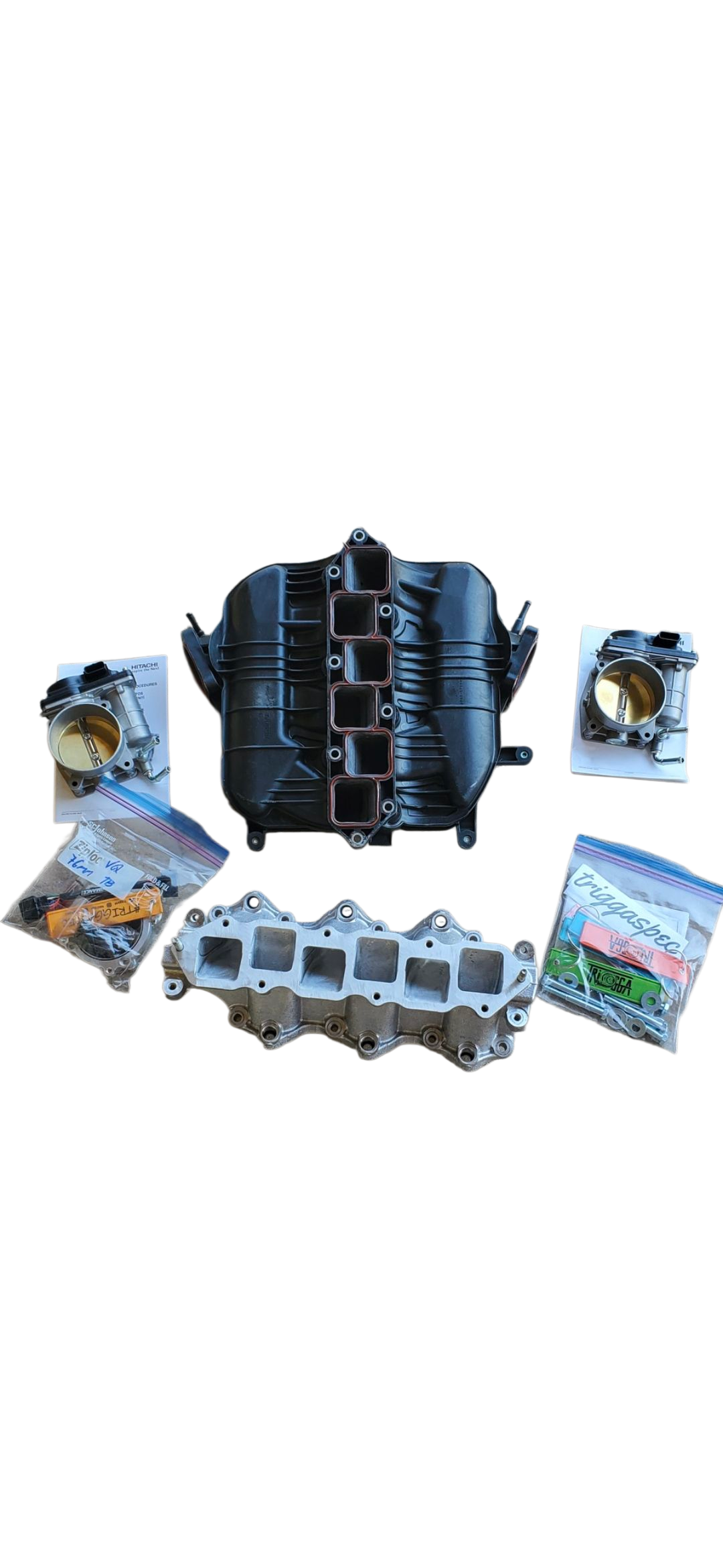 TriggaSpec VQ35HR Power Pack Combo (Ported Manifold + 76mm Throttle Body Kit) ( 350z, G35)