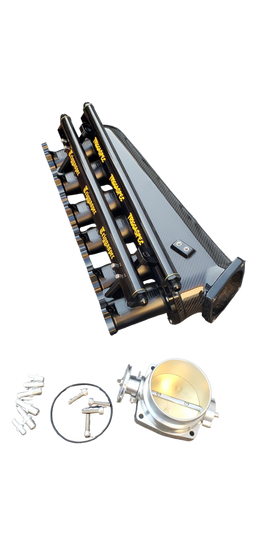 TriggaSpec 2JZ-GTE | 2JZ-GE Billet + Carbon Fiber Intake Manifold + 102mm Throttle body