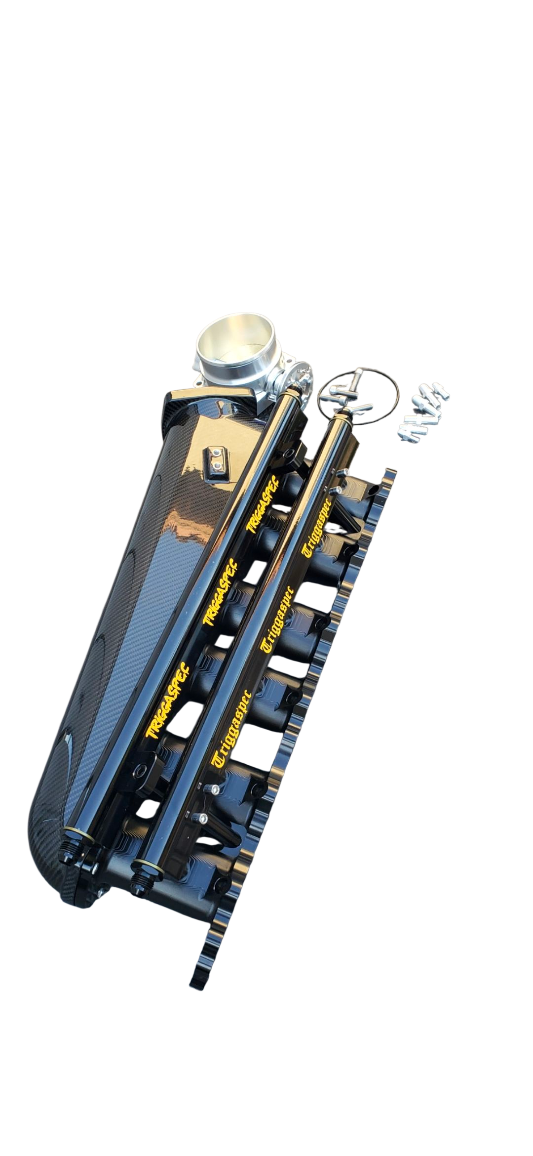 TriggaSpec 2JZ-GTE | 2JZ-GE Billet (Carbon Fiber Intake Manifold + 102mm Throttle body) (BLACK FRIDAY SALE 2025)