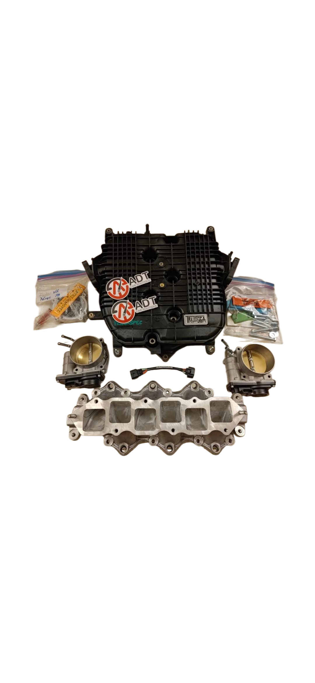 TriggaSpec VQ35HR Power Pack Combo (Ported Manifold + 76mm Throttle Body Kit) ( 350z, G35)