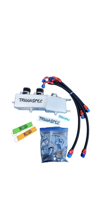 TriggaSpec VQ Power Cooling Combo (Ported Manifold + Ice Box Combo + Catch Can Kit) [VQ35HR, VQ37VHR] [Z, G, Q, M37 Chassis]