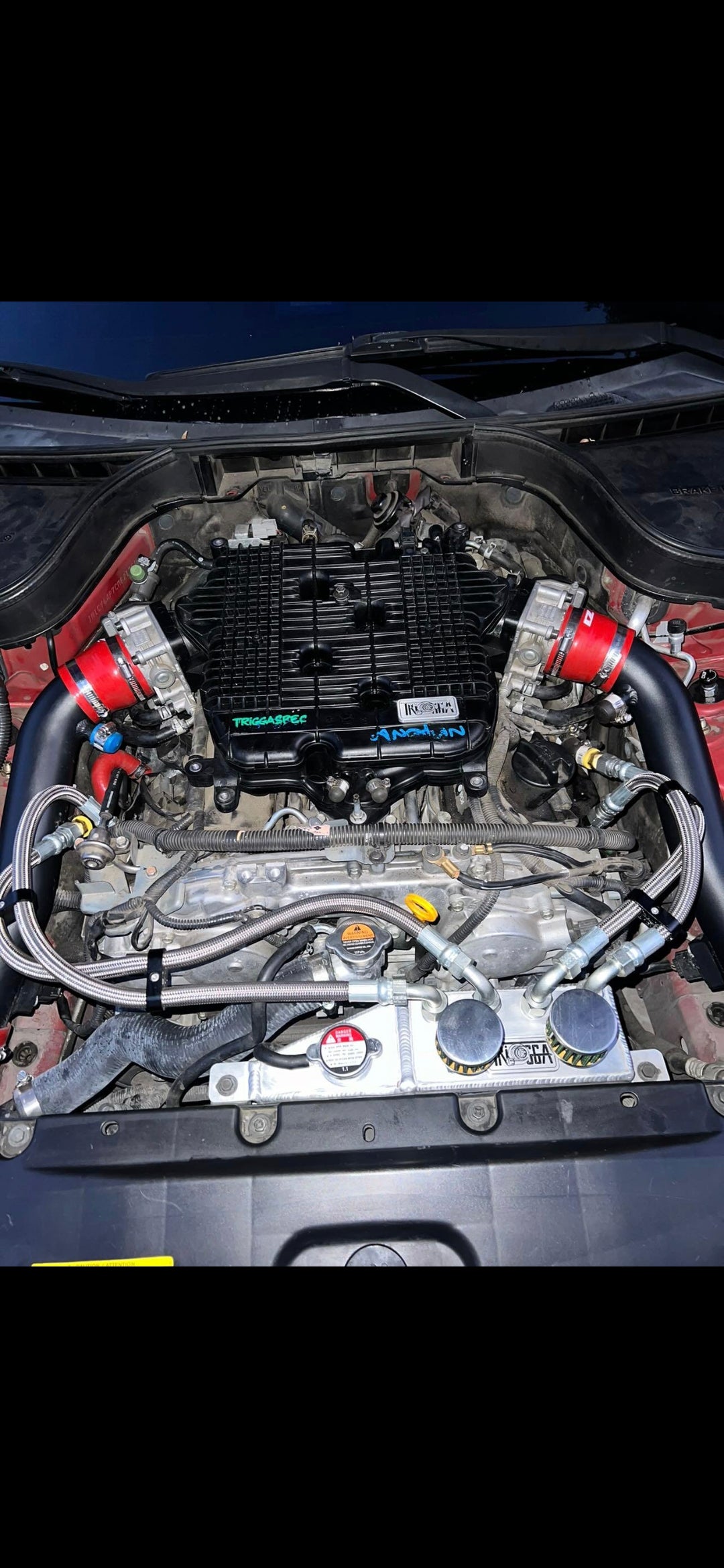 TriggaSpec VQ Power Cooling Combo (Ported Manifold + Ice Box Combo + Catch Can Kit) [VQ35HR, VQ37VHR] [Z, G, Q, M37 Chassis]