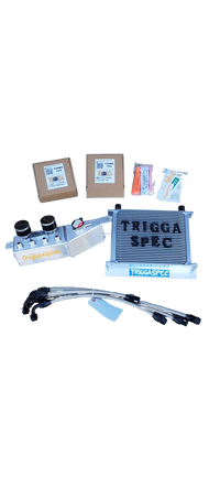 TriggaSpec (Catch can + Oil cooler kit) (VQ35HR, VQ37VHR) [Z,G,&,Q] (BLACK FRIDAY SALE 2025)