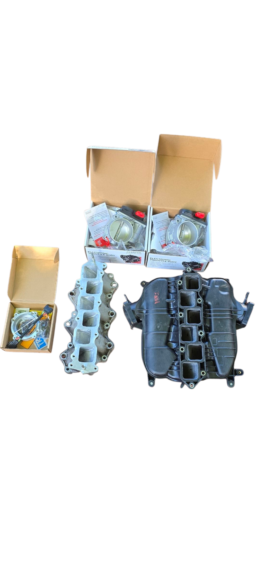 TriggaSpec VQ37VHR Power Pack Combo (Ported Manifold + 76mm Throttle Body Kit)